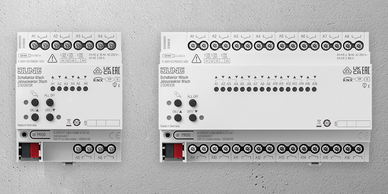 KNX Schalt- und Jalousieaktoren bei Wolfgang Mayerle Elektromeisterbetrieb in Gochsheim