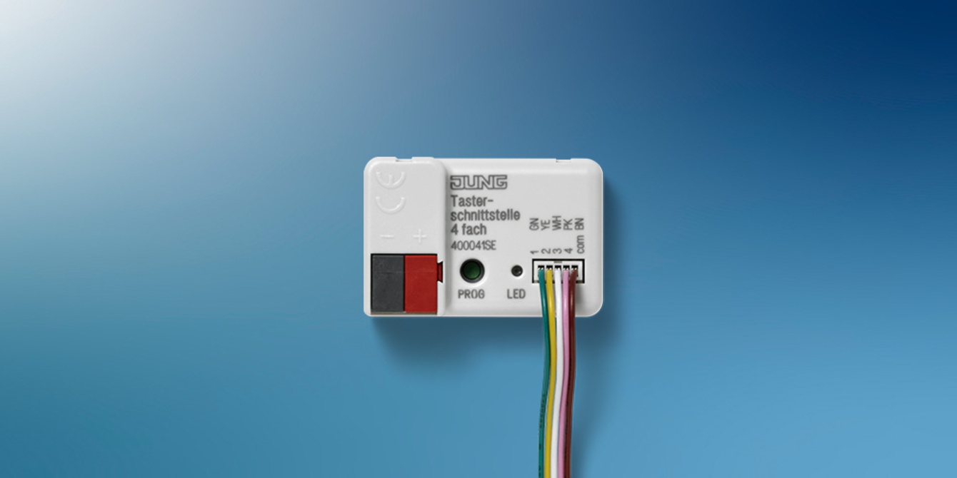 KNX Tasterschnittstellen bei Wolfgang Mayerle Elektromeisterbetrieb in Gochsheim