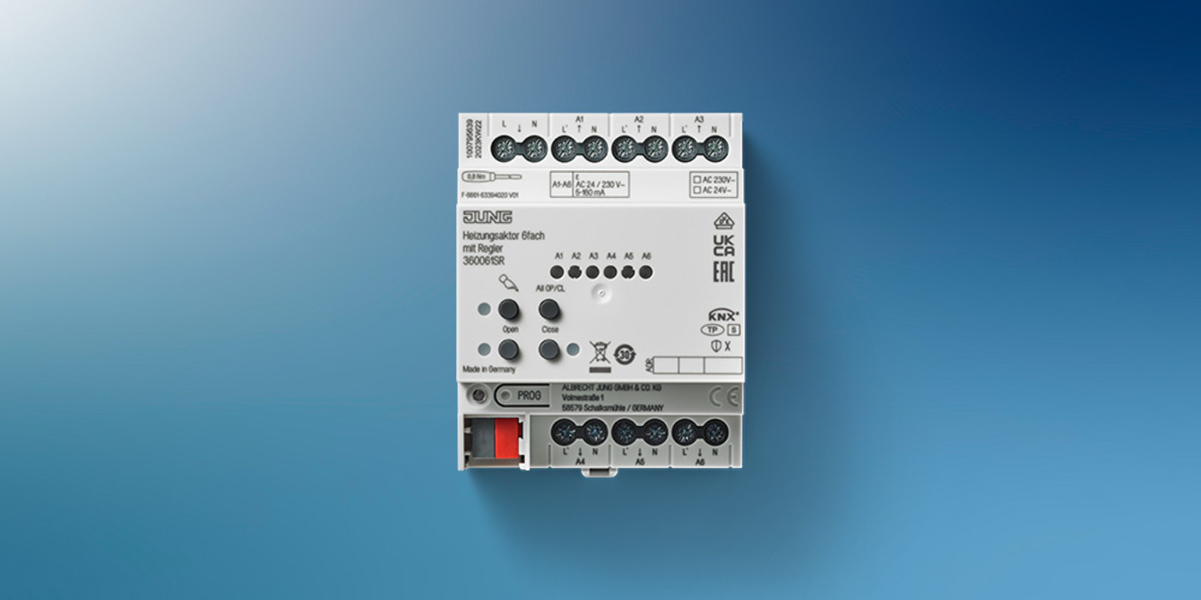 KNX Heizungsaktor 6-fach bei Wolfgang Mayerle Elektromeisterbetrieb in Gochsheim