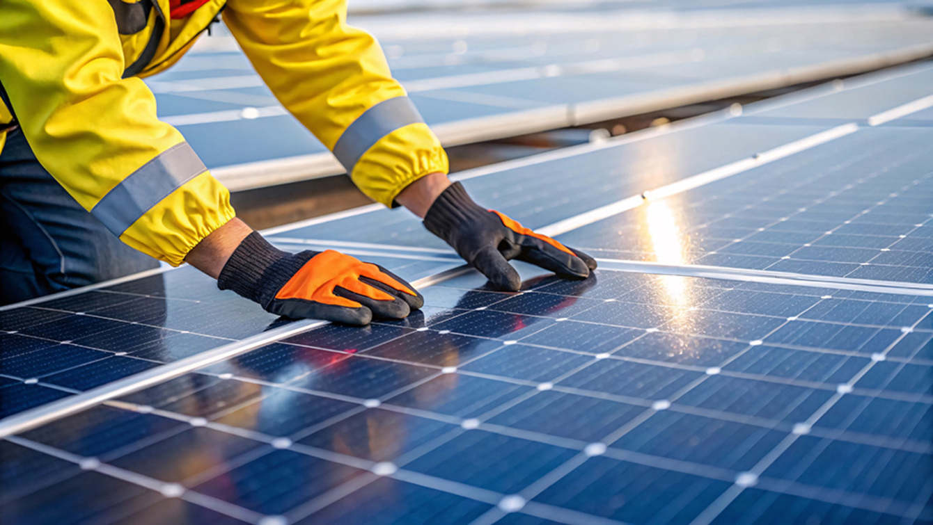 PV-Anlagen bei Wolfgang Mayerle Elektromeisterbetrieb in Gochsheim