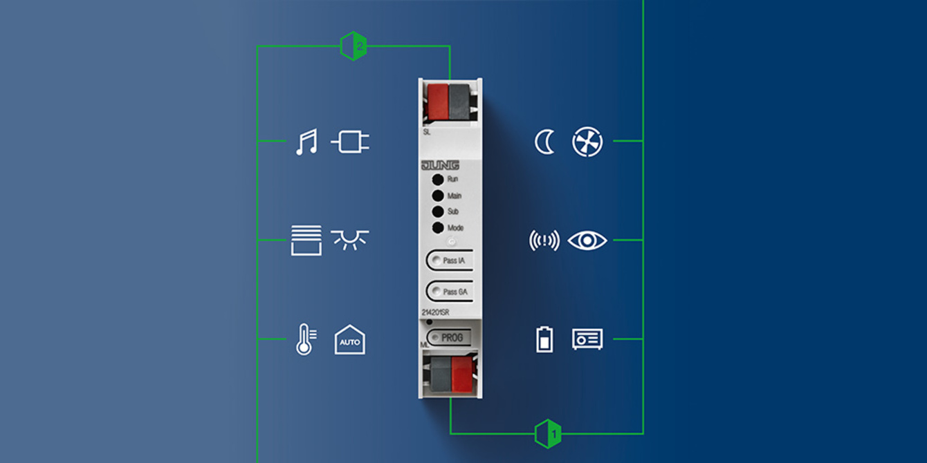 KNX Bereichs- und Linienkoppler bei Wolfgang Mayerle Elektromeisterbetrieb in Gochsheim