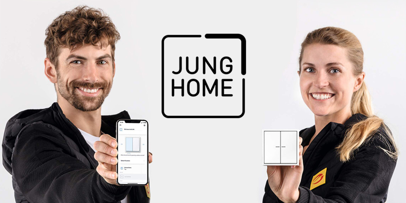 JUNG HOME bei Wolfgang Mayerle Elektromeisterbetrieb in Gochsheim