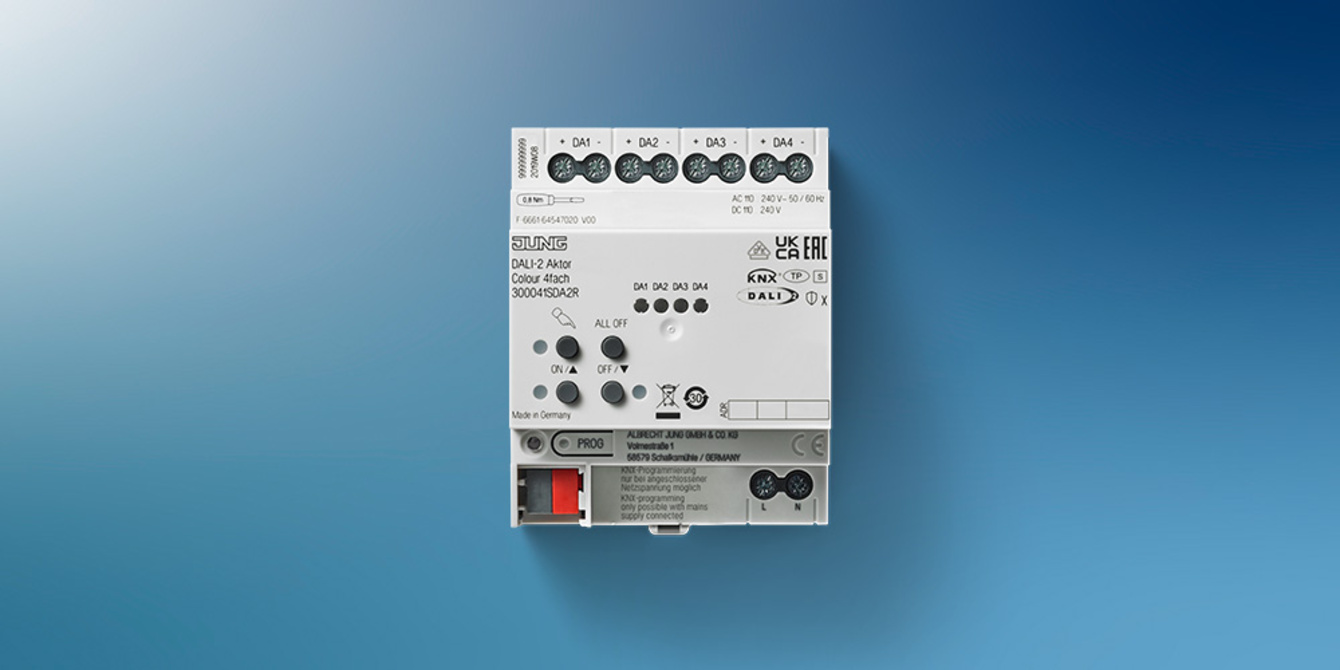 KNX DALI 2 Gateway Colour bei Wolfgang Mayerle Elektromeisterbetrieb in Gochsheim